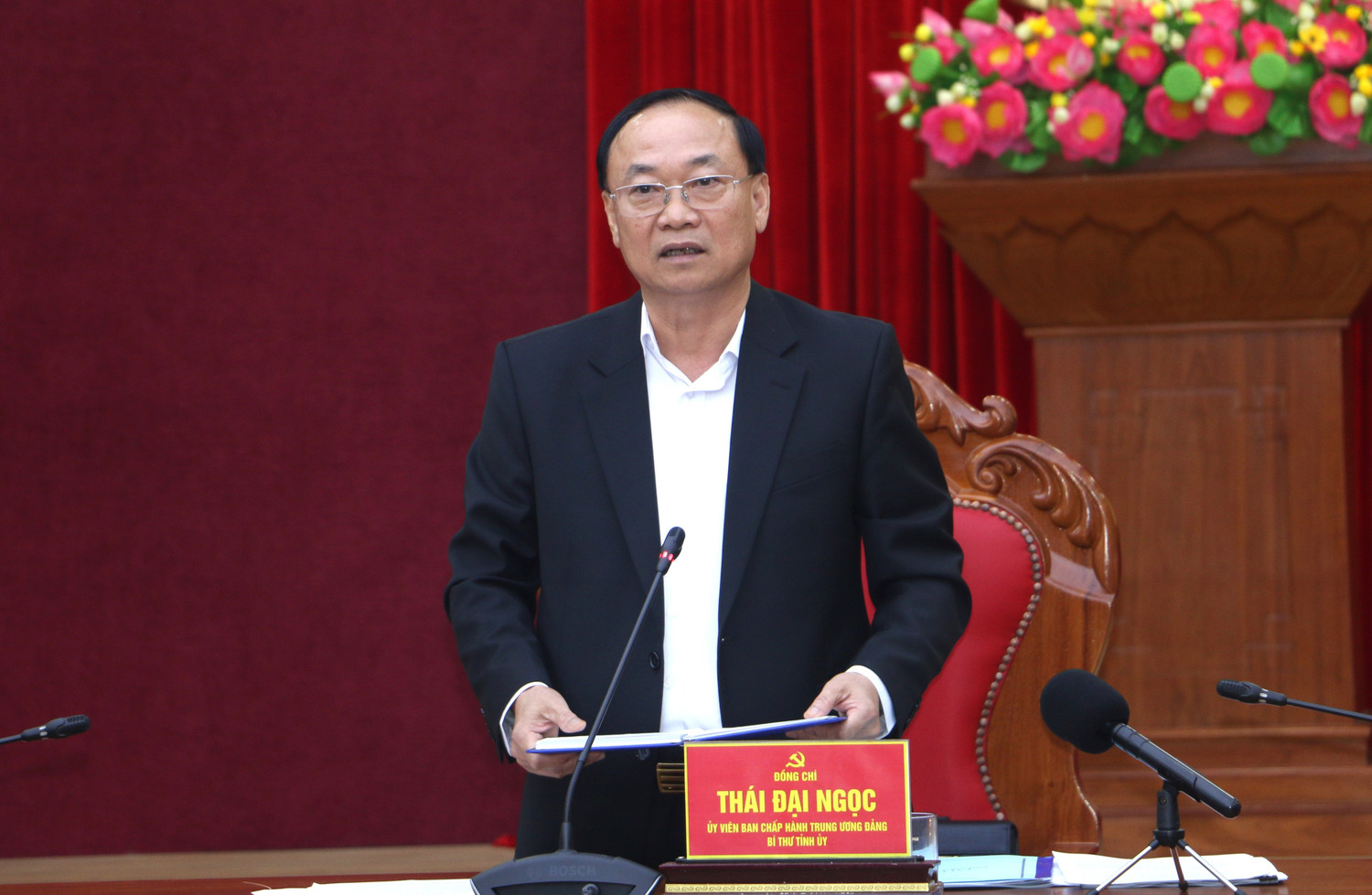 Bí thư Tỉnh ủy Thái Đại Ngọc: Đảm bảo công tác bầu cử diễn ra an toàn, công bằng, minh bạch