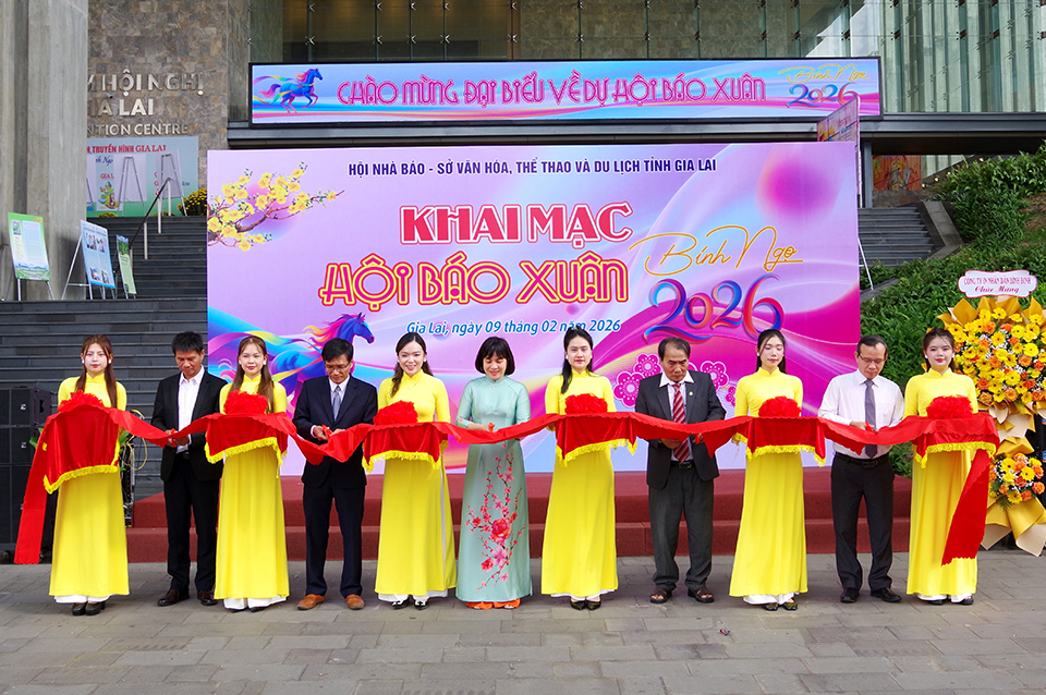 Khai mạc Hội Báo Xuân Bính Ngọ 2026