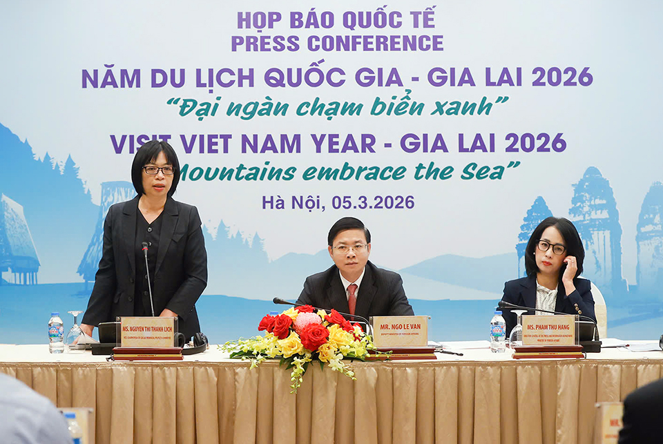 Họp báo quốc tế giới thiệu Năm Du lịch quốc gia - Gia Lai 2026