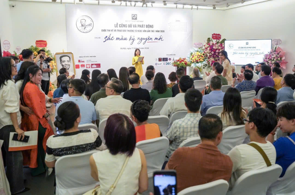 Phát động cuộc thi vẽ và trao Giải thưởng Tô Ngọc Vân lần thứ I, năm 2026 “Sắc màu kỷ nguyên mới”