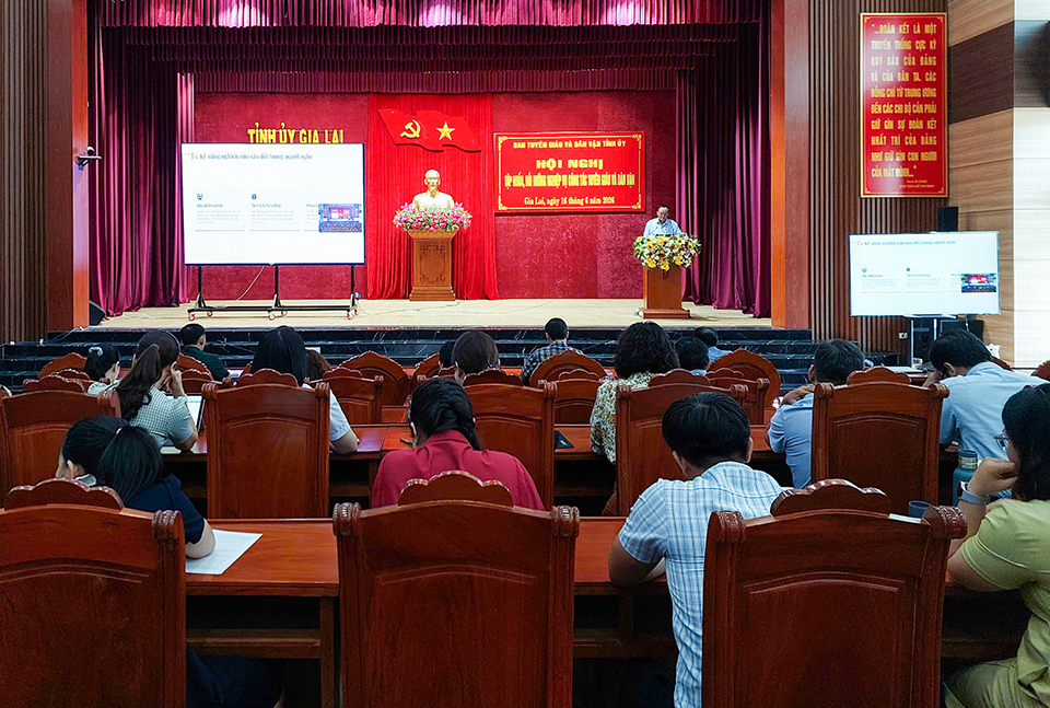 Tập huấn, bồi dưỡng nghiệp vụ công tác tuyên giáo và dân vận năm 2026