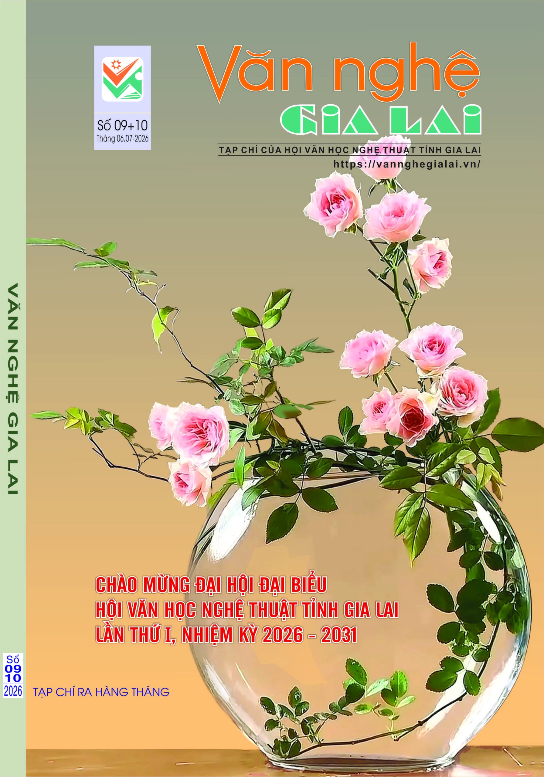 Văn nghệ Gia Lai số 09+10 tháng 6+7.2026
