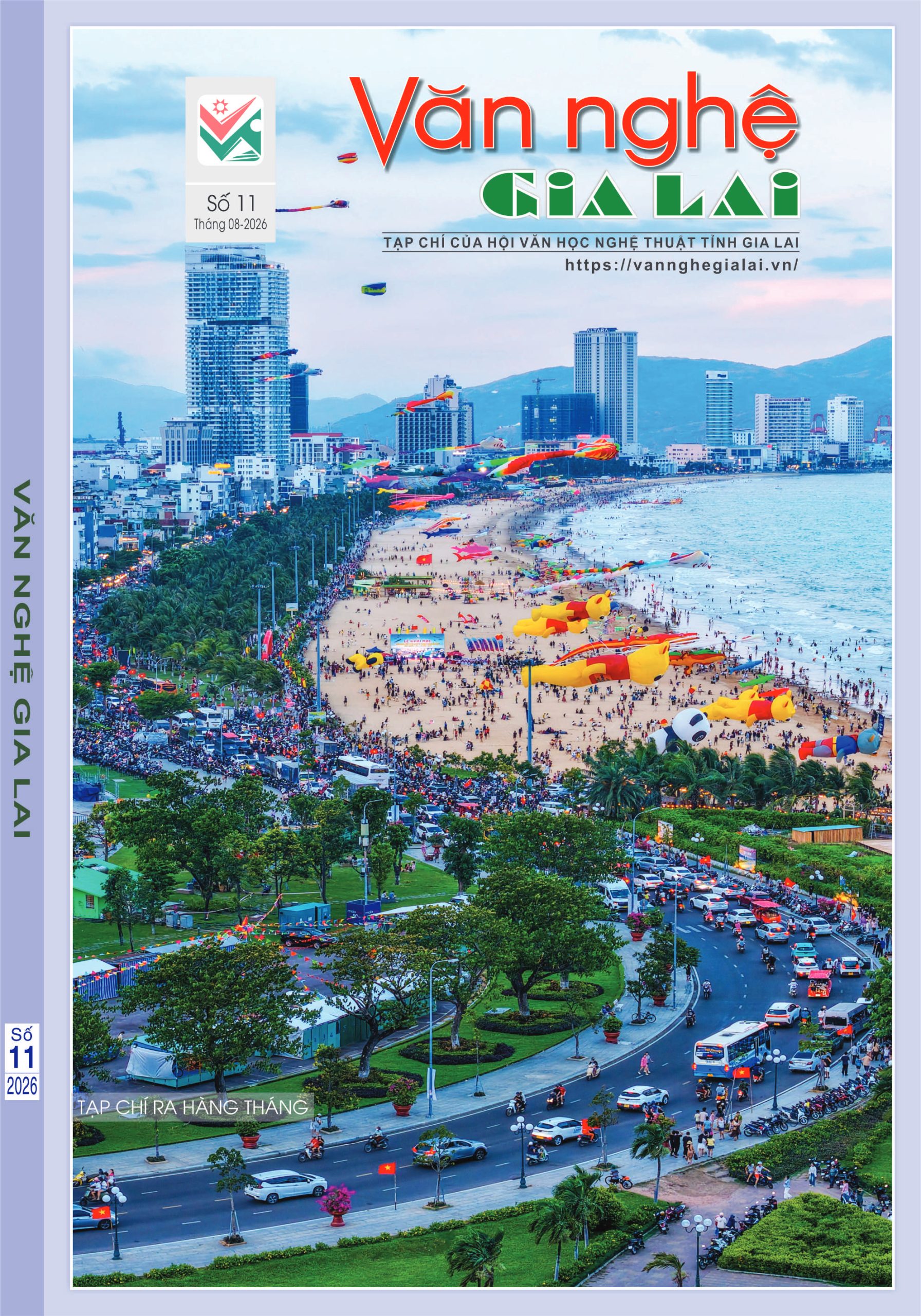 Văn nghệ Gia Lai số 11 tháng 8.2026